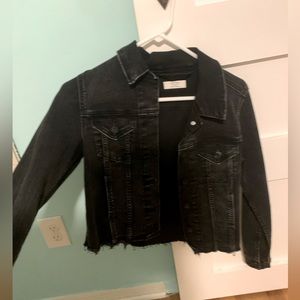 Levi Black Denim Jacket Medium